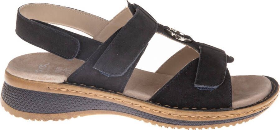 Ara 12-29001-02 Blue G-Wijdte Sandalen