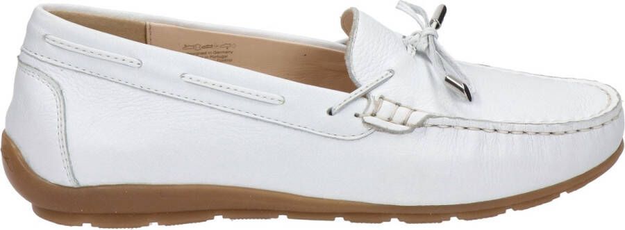 Ara Comfortabele leren damesloafer White Dames