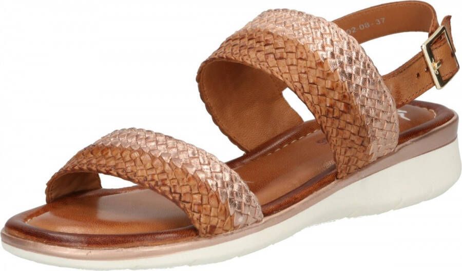 Ara Dames cognac cmel sandalen