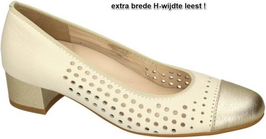 Ara Beige Leren Pumps voor Zakelijke Kleding Beige Dames