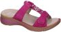 Ara -Dames magenta slippers & muiltjes - Thumbnail 1