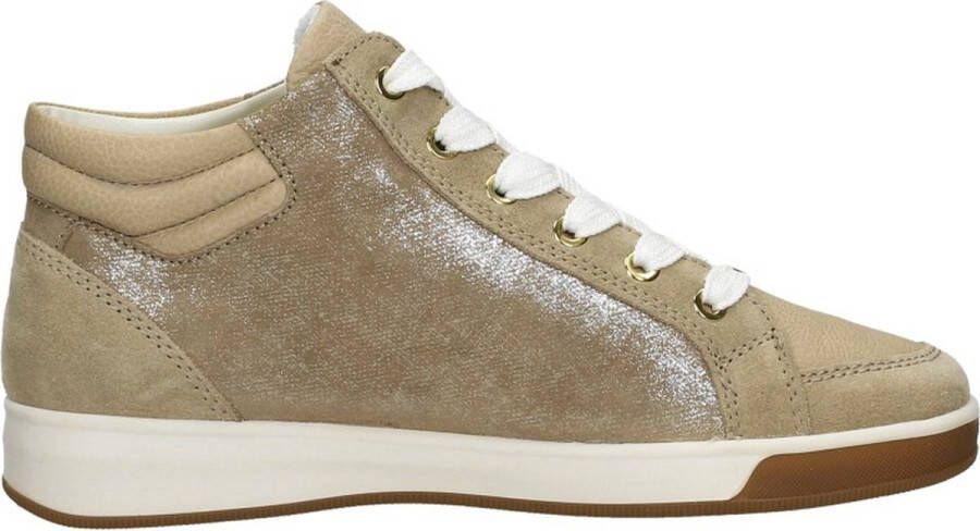 Ara 1244499 Volwassenen VeterlaarzenHoge sneakersDames veterschoenenHalf-hoge schoenen Taupe