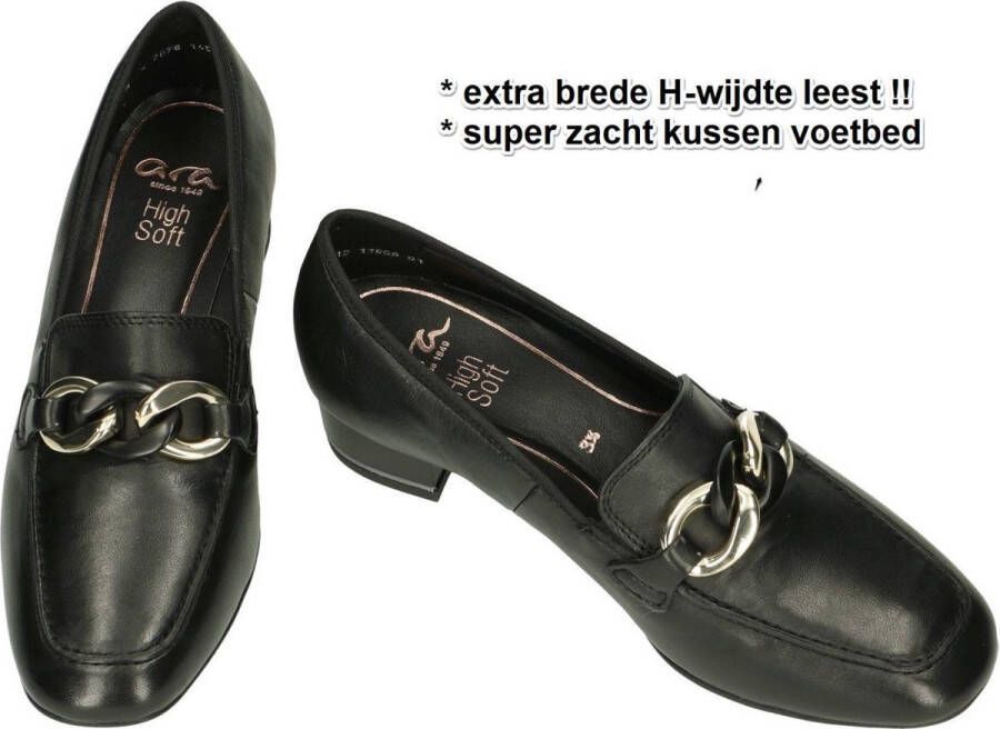 Ara Graz 12-11809-01 Black H-Wijdte Pumps