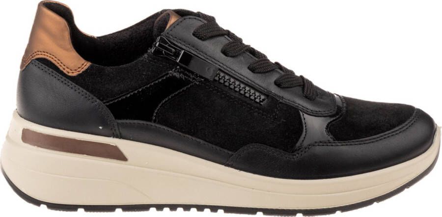 Ara Garda Sneakers Dames Zwart