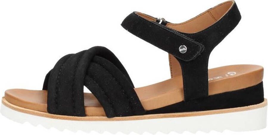 Ara Valencia Black G Wijdte Sandalen