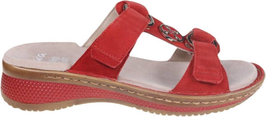 Ara Slippers Hawaï wedge heel summer shoe slippers with velcro