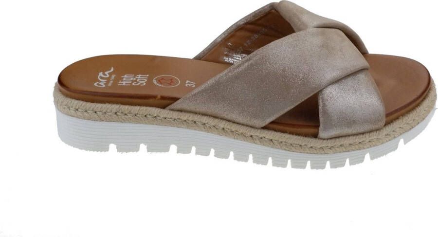 Ara Flexibele antislip sandaal voor dames Beige Dames - Foto 1