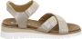 Ara Comfortabele Kent Dames Sandaal Beige Dames - Thumbnail 1