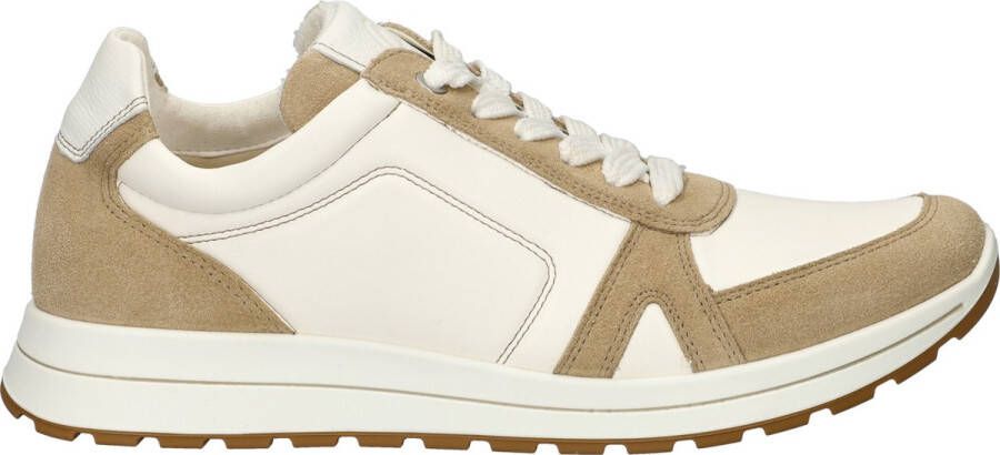 Ara Matteo 2.0 heren sneaker Beige wit