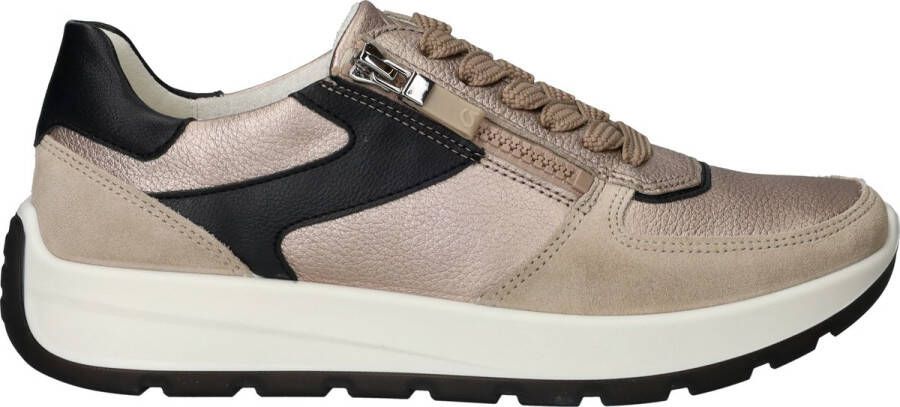 Ara New York Sneakers Dames Beige