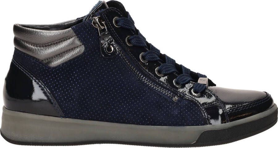 Ara OM-ST-High-Soft Sneakers Dames Blauw