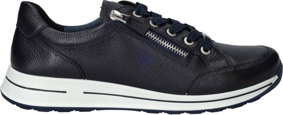 Ara Sneakers OSAKA met rits h-breedte vrijetijdsschoen lage schoen veterschoen