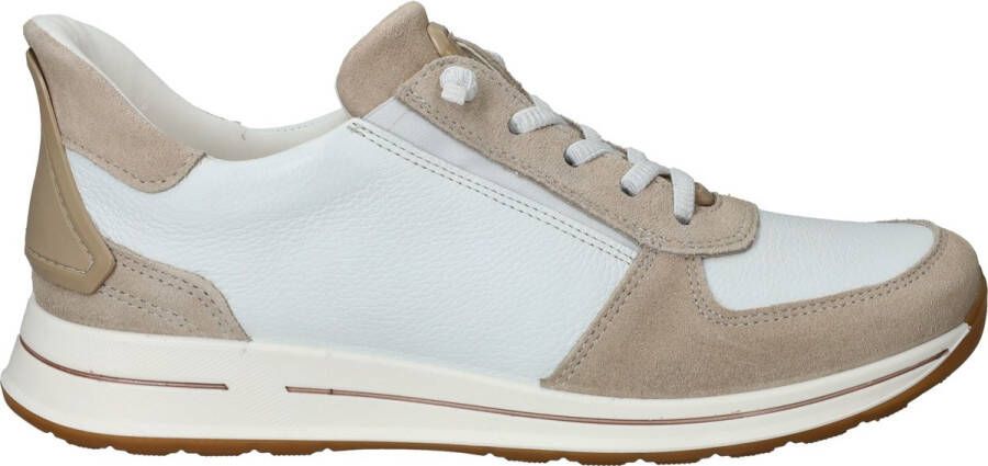 Ara 12-24836-05 White Beige H-Wijdte Veterschoenen