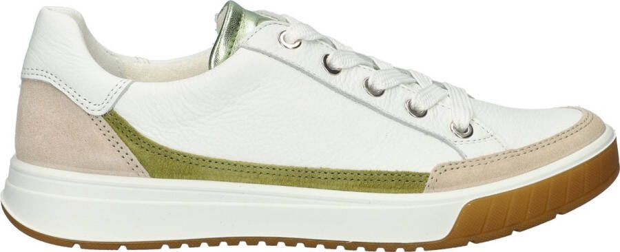 Ara Rom 2.0 dames sneaker Wit Groen