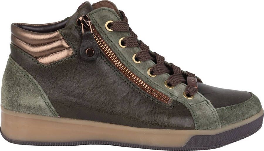 Ara Rom-St-High dames sneaker groen