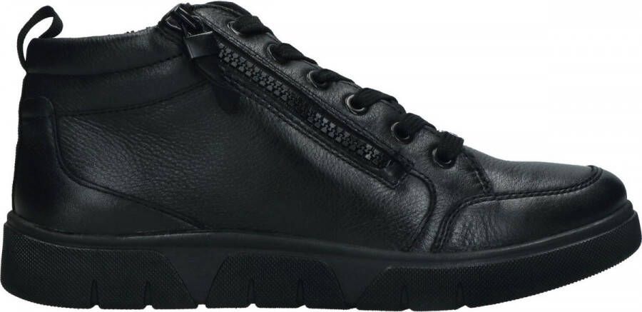 Ara 1224453 Volwassenen VeterlaarzenHoge sneakersDames veterschoenenHalf-hoge schoenen Zwart