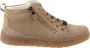 Ara Rome dames hoge sneaker Beige - Thumbnail 1