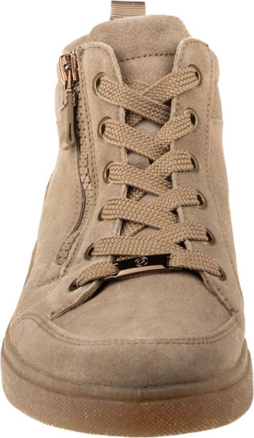 Ara Rome dames hoge sneaker Beige