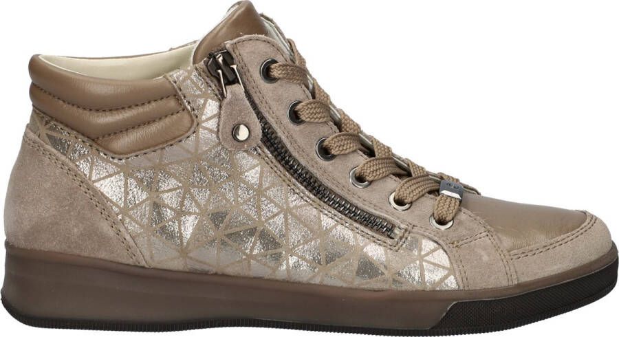 Ara Rome dames sneaker Taupe