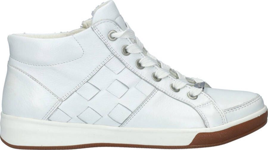 Ara Rome High dames hoge sneaker Wit