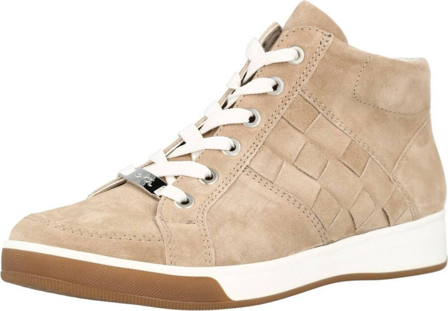 Ara sneakers hoog rom Camel-6 5 (40)