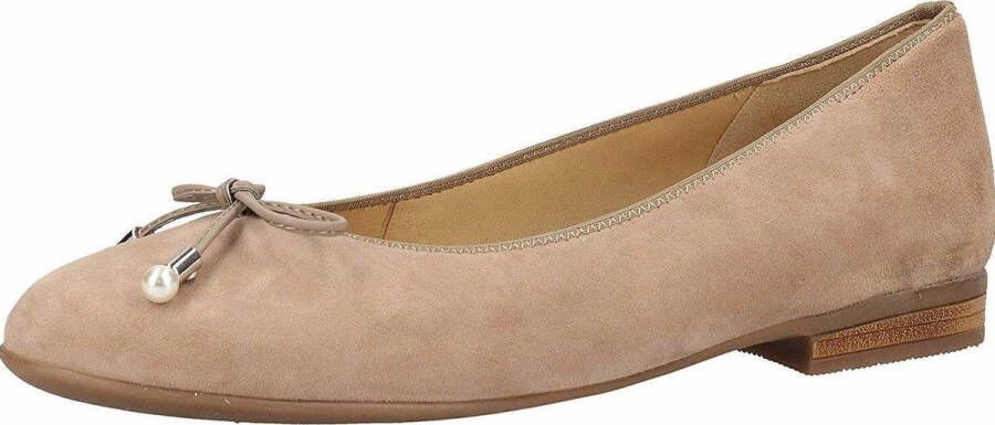 Ara Veelzijdige ballerina`s taupe suède Beige Dames - Foto 1