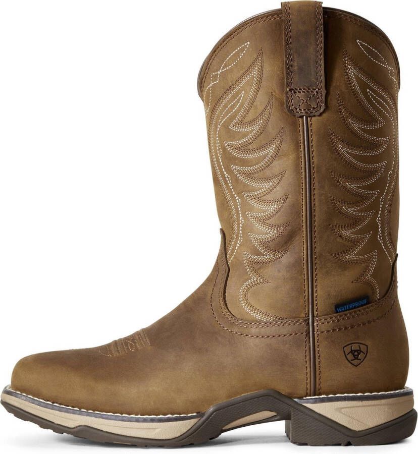 Ariat Anthem Waterproof Westernboot- Rijlaarzen B Distressed Brown