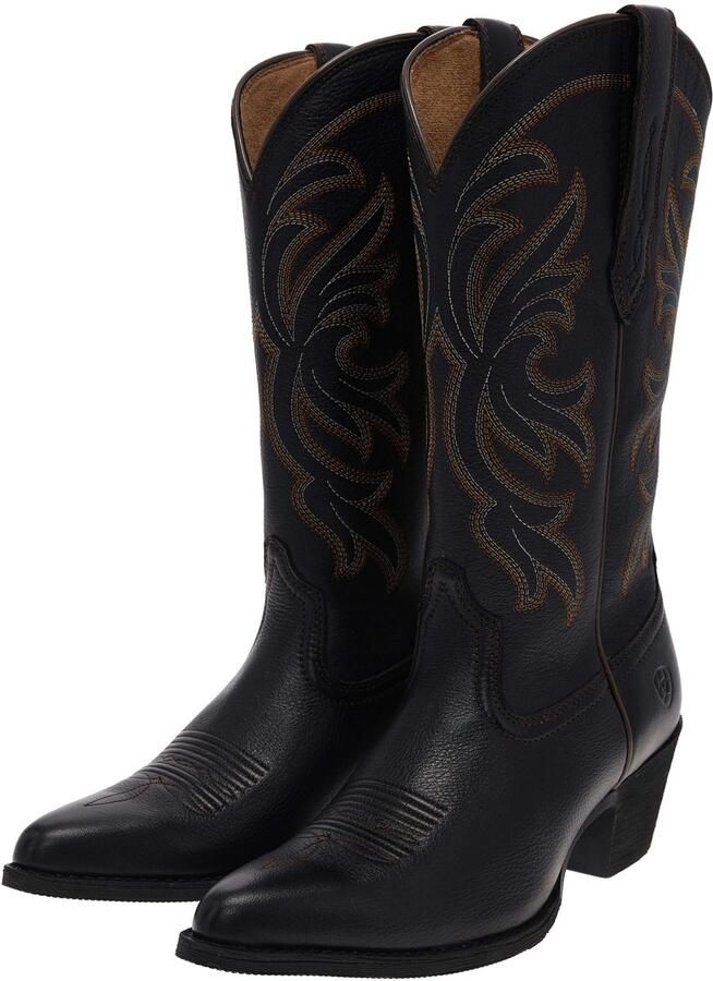 Ariat HERITAGE J TOE STRETCHFIT Western rijlaarzen voor dames Zwart 38.5 (5.5 UK)