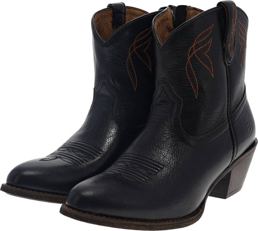 Ariat DARLIN dames western enkellaars zwart 36.5 (3.5 UK)