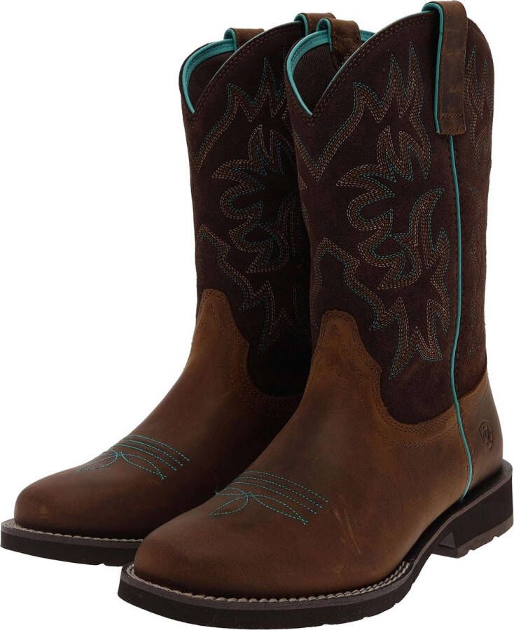 Ariat DELILAH ROUND TOE dames rijlaarzen bruin