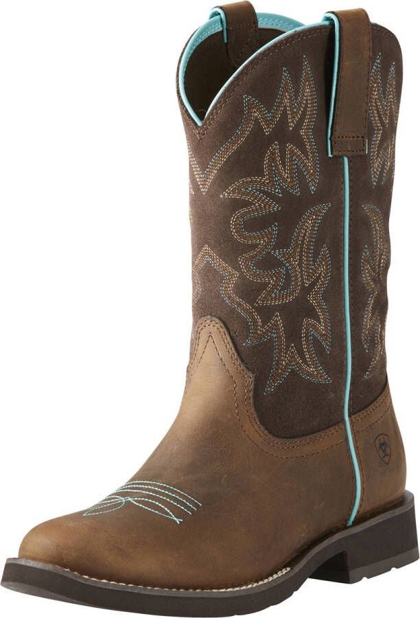 Ariat Delilah Round Toe Rijlaars Distressed Brown Fudge