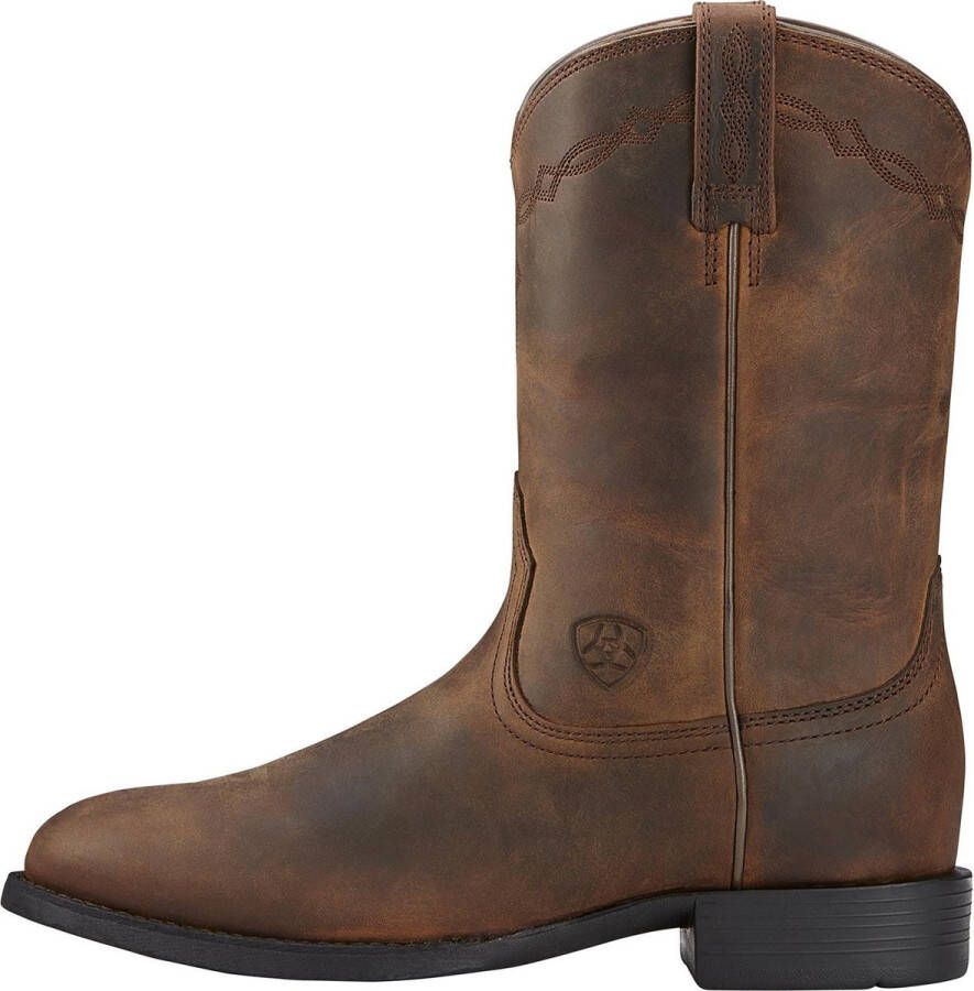 Ariat Heritage Roper Rijlaarzen B Destressed Brown