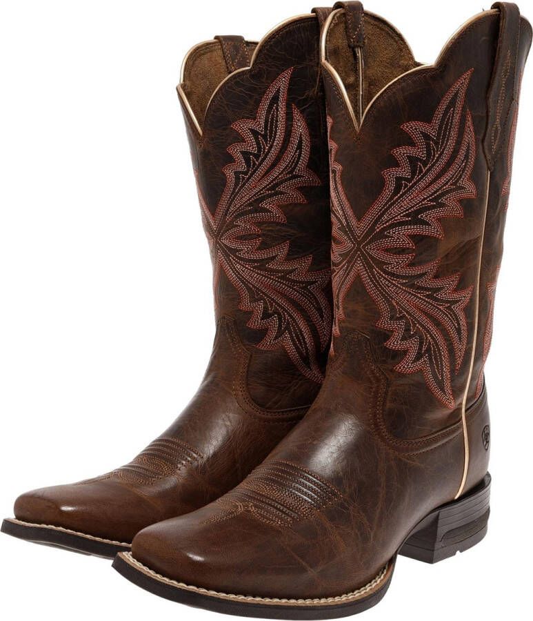 Ariat WEST BOUND Brown dames western rijlaarzen bruin