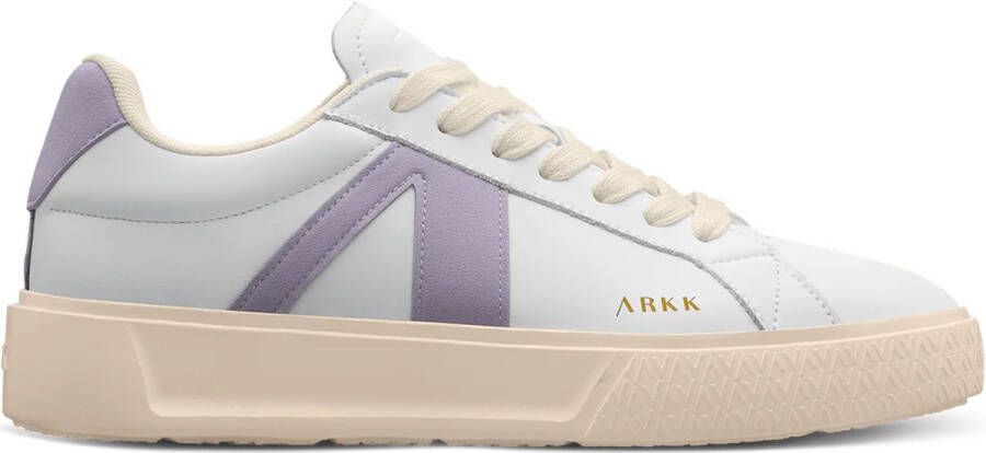 ARKK Copenhagen Essence Wit Paars Dames Sneakers