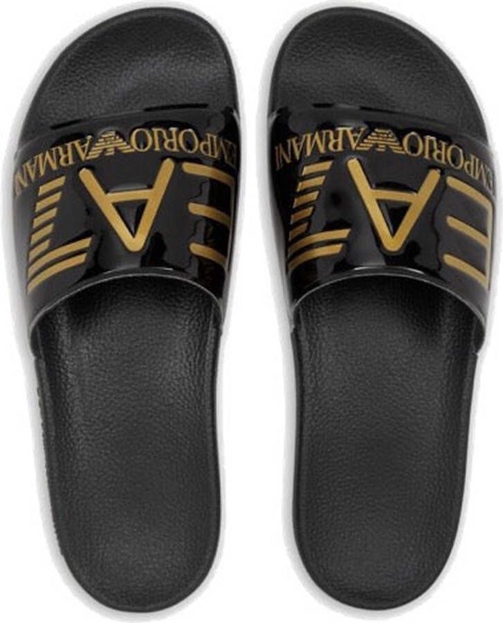 Emporio Armani EA7 Stijlvolle en comfortabele Xcp001 Xcc22 slippers Yellow Dames