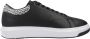 Armani Exchange Leren Sneaker Heren Herfst Winter Collectie Black Heren - Thumbnail 1