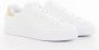 Armani Exchange Witte Gouden Sneakers voor Vrouwen White Dames - Thumbnail 1