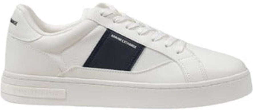 Armani Exchange Polyester Herensneakers Collectie White Heren