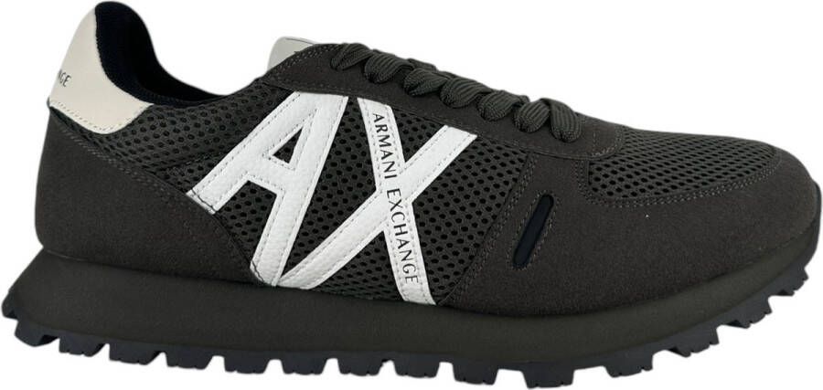 Armani Exchange Heren Sneakers Zwart XUX169-XV660 K727