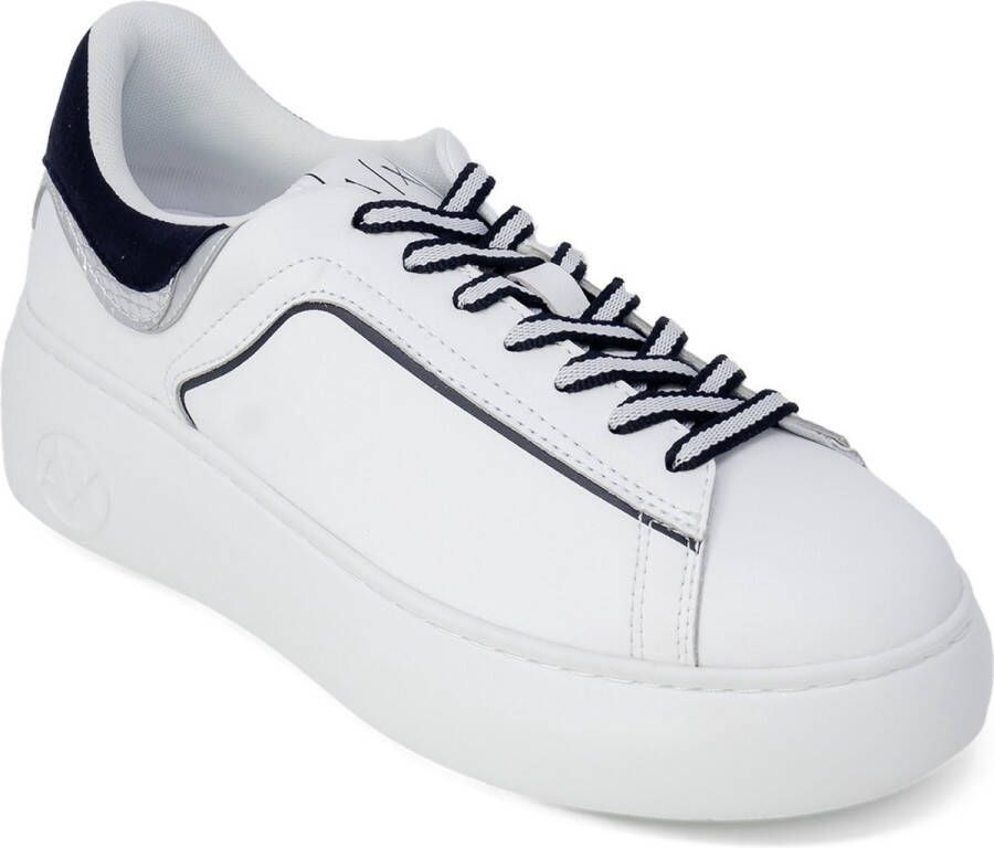 Armani Exchange Leren Sportieve Sneakers