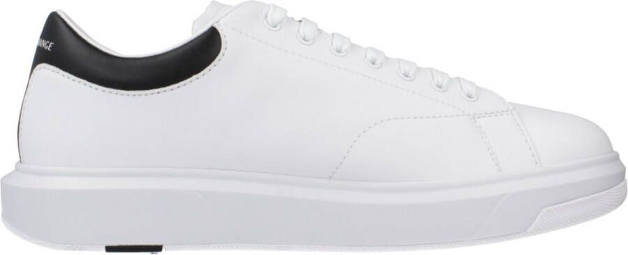 Armani Exchange Witte Sneakers voor een Stijlvolle Look White Heren