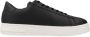 Armani Exchange Zwarte Sneakers met Logo en Contrastbanden Black Heren - Thumbnail 1