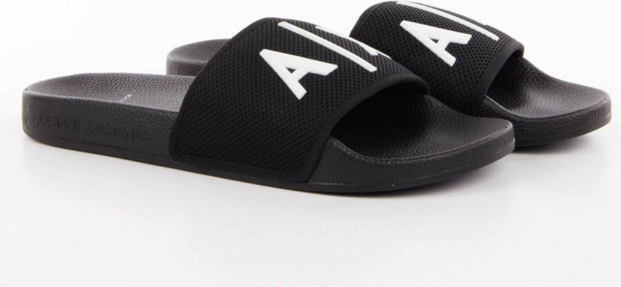 Armani Exchange Stijlvolle Sandalen van AX Exchange Black Heren