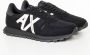 Armani Exchange Nieuwe Sneakers Schoenen Black Heren - Thumbnail 1