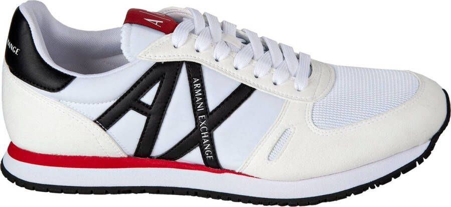 Armani Exchange Witte Xux017 Xcc68 488 Sneakers White Heren