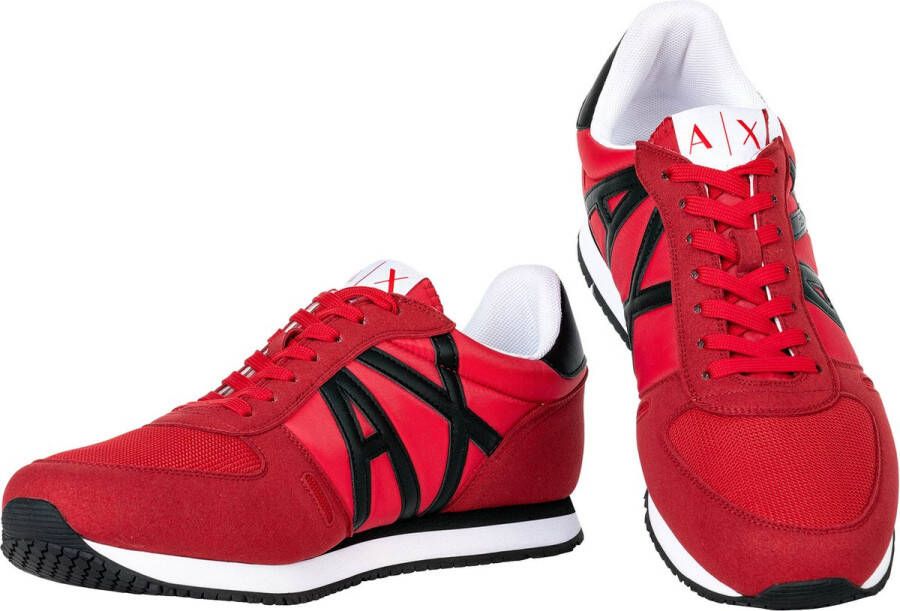 Emporio Armani Sneakers Rood Heren