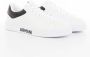 Armani Exchange Klassieke witte herensneakers White Heren - Thumbnail 1