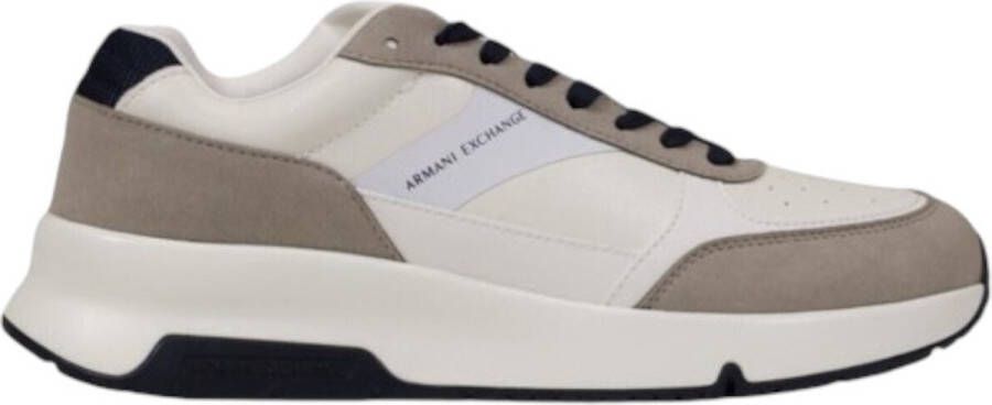 Armani Exchange Heren Schoenen Herfst Winter Collectie Polyester White Heren