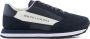 Emporio Armani Stijlvolle Sneakers voor Mannen Blue Heren - Thumbnail 1