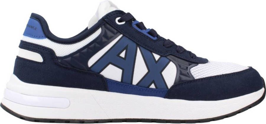 Armani Exchange Xux090 Xv276 Sneaker Stijlvol Comfort Blue Heren